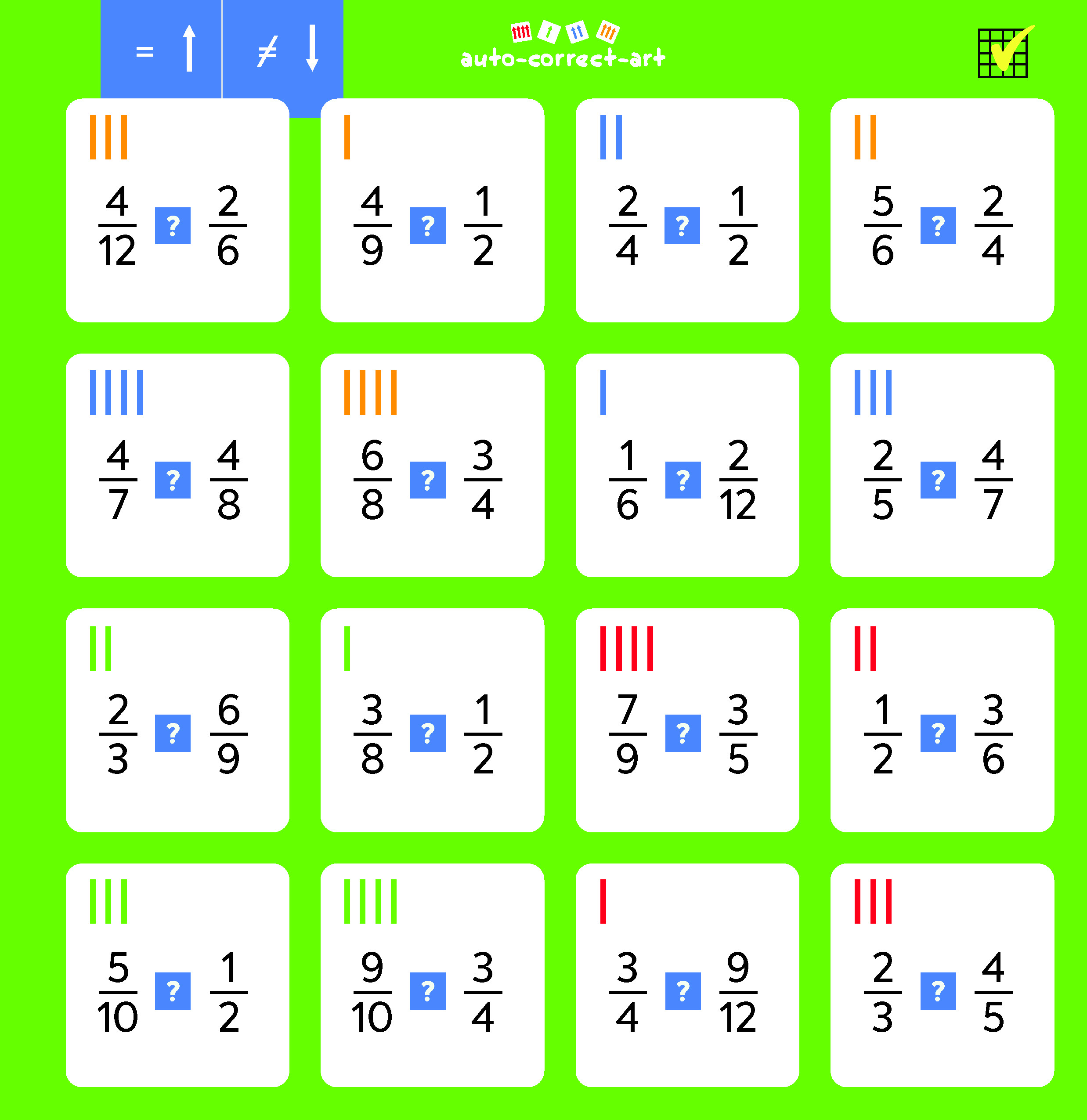 Les fractions - Partie 2 - Approfondir les fractions